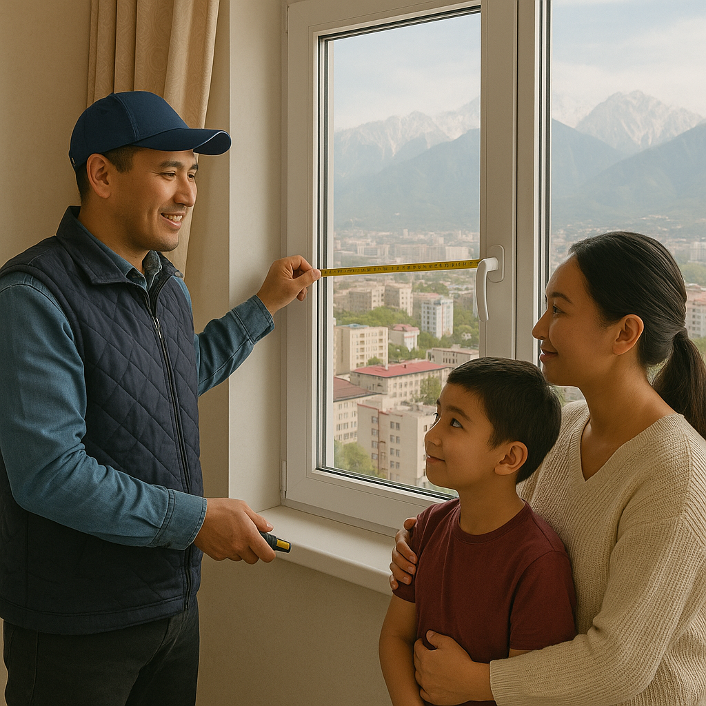 Профессиональный замер окон